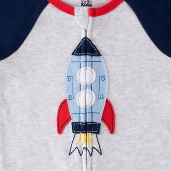 Kids Headquarters Kids' 2-pack Cotton Sleepers - Picture 4 of 8